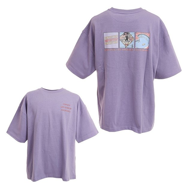 ヴィジョン Tシャツ メンズ 半袖 3コマイラストbig 74 Pur カットソー スポーツ用品はスーパースポーツゼビオ