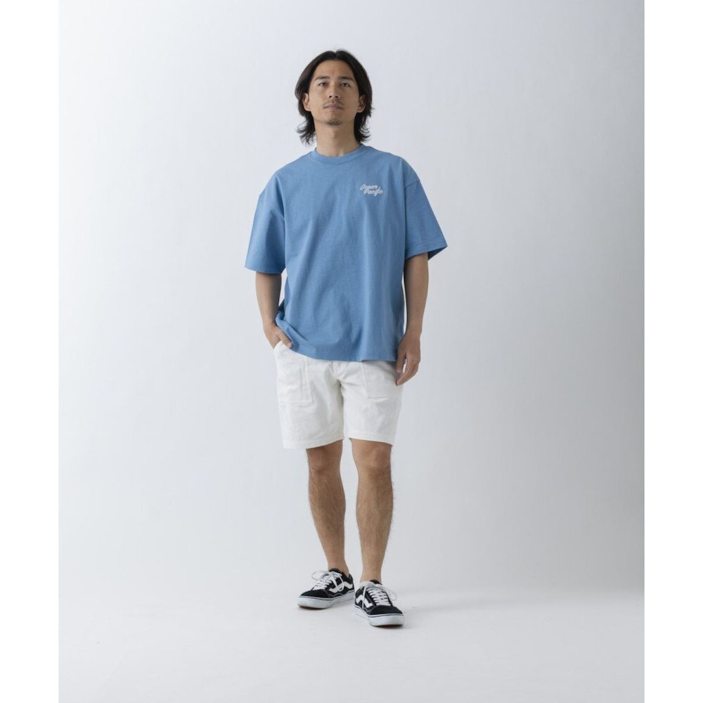 オーシャンパシフィック（Ocean Pacific）（メンズ）半袖Tシャツ メンズ バックロゴ 512506BLU