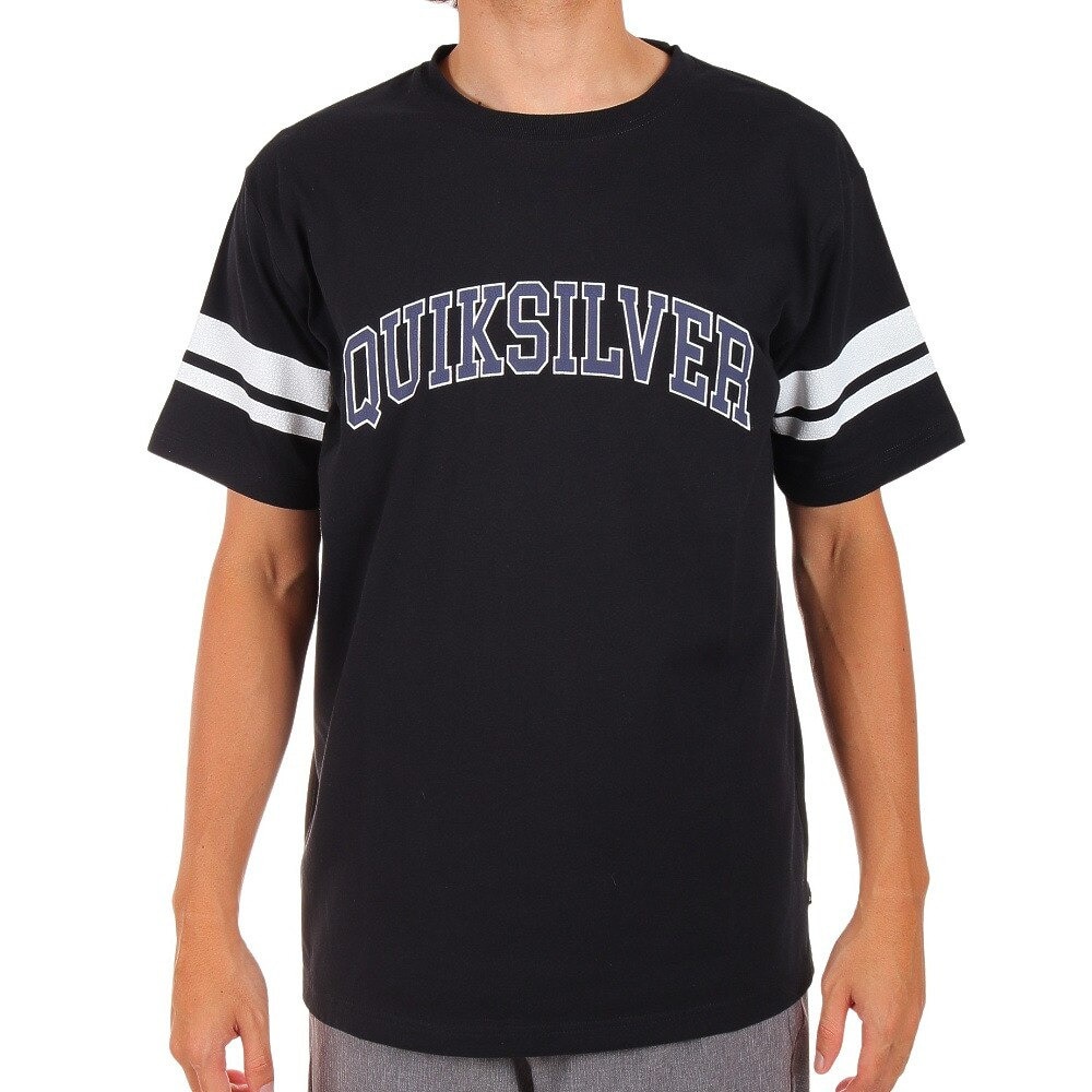 クイックシルバー（Quiksilver）（メンズ）半袖Tシャツ メンズ COLLEGE LINE 22SPQST221206YBLK