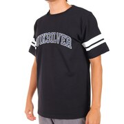 クイックシルバー（Quiksilver）（メンズ）半袖Tシャツ メンズ COLLEGE LINE 22SPQST221206YBLK