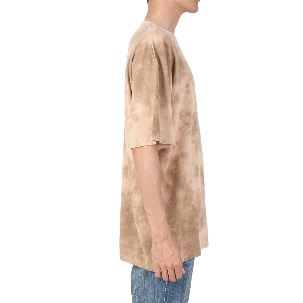 ディーシー・シュー（DC SHOE）（メンズ）DC POCKET TIEDYE 半袖Tシャツ 22SPDST221058YBEG
