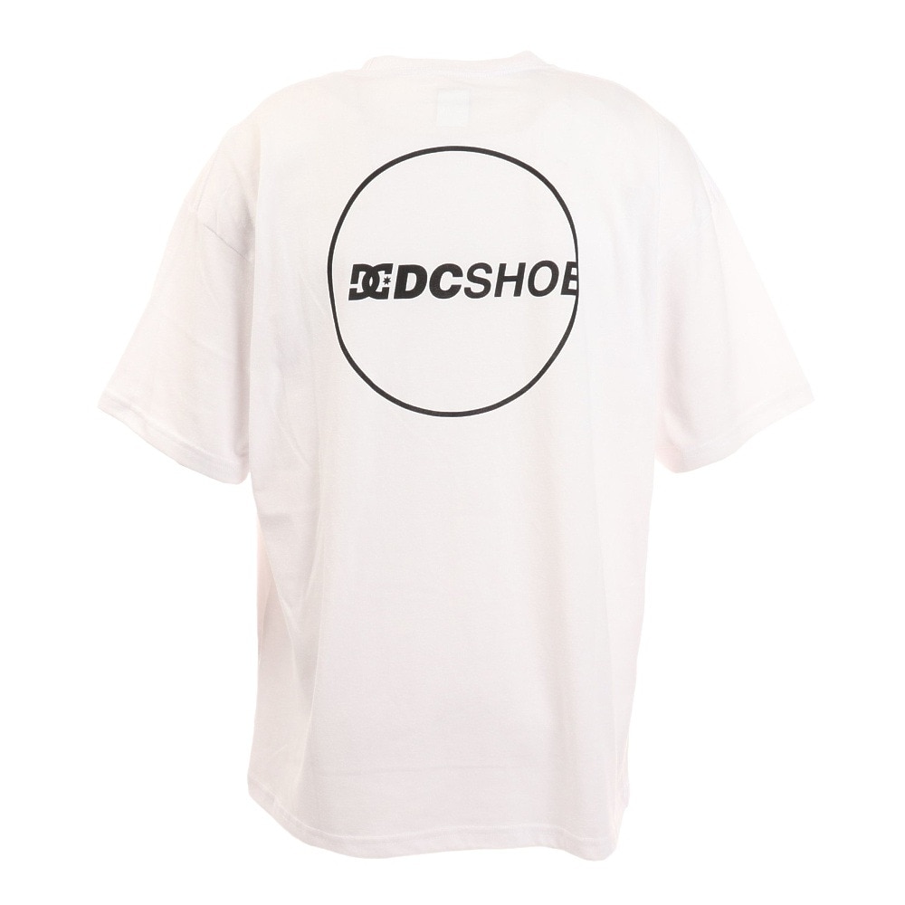 ディーシーシューズ（DC SHOES）（メンズ）DC TC BACK CIRCLE 半袖Tシャツ 22SPDST221059YWHT