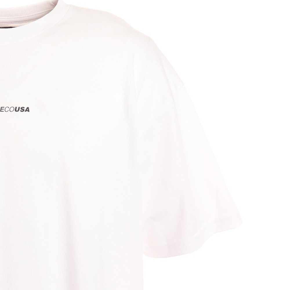 ディーシー・シュー（DC SHOE）（メンズ）DC TC BACK CIRCLE 半袖Tシャツ 22SPDST221059YWHT