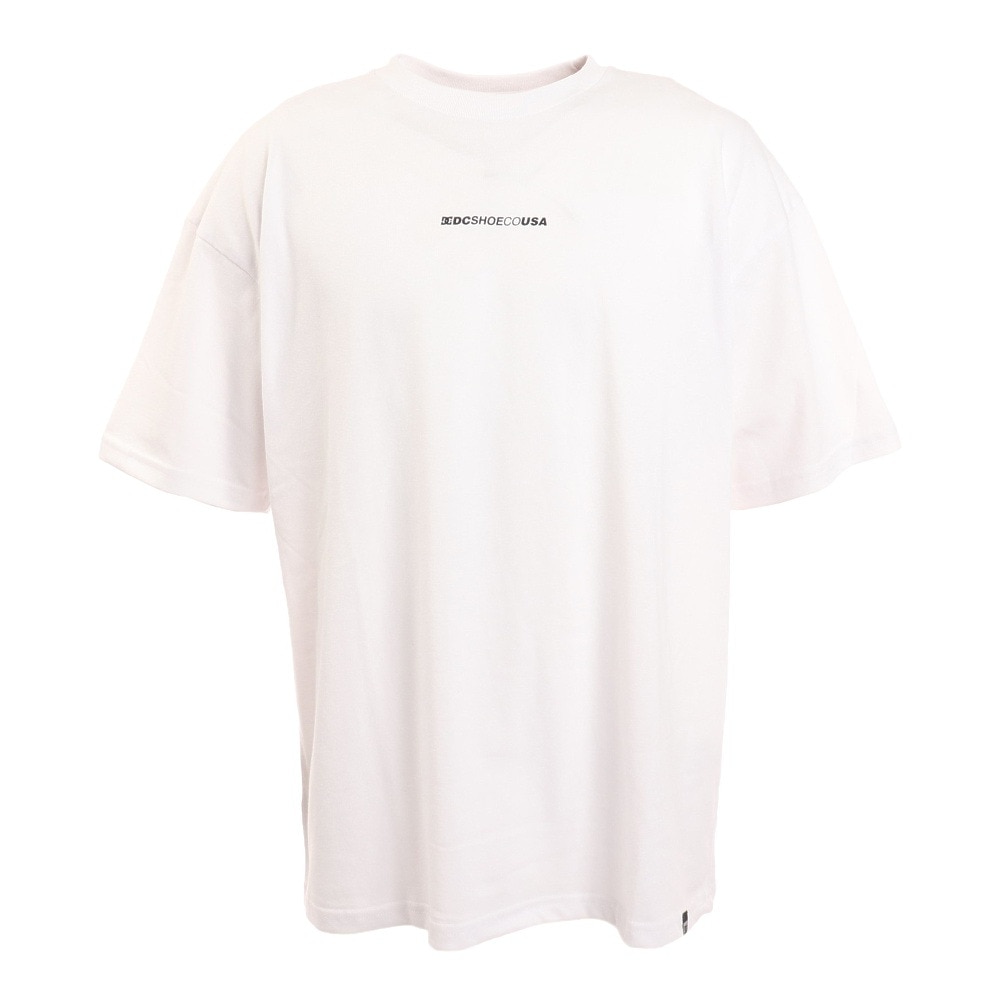 ディーシー・シュー（DC SHOE）（メンズ）DC TC BACK CIRCLE 半袖Tシャツ 22SPDST221059YWHT
