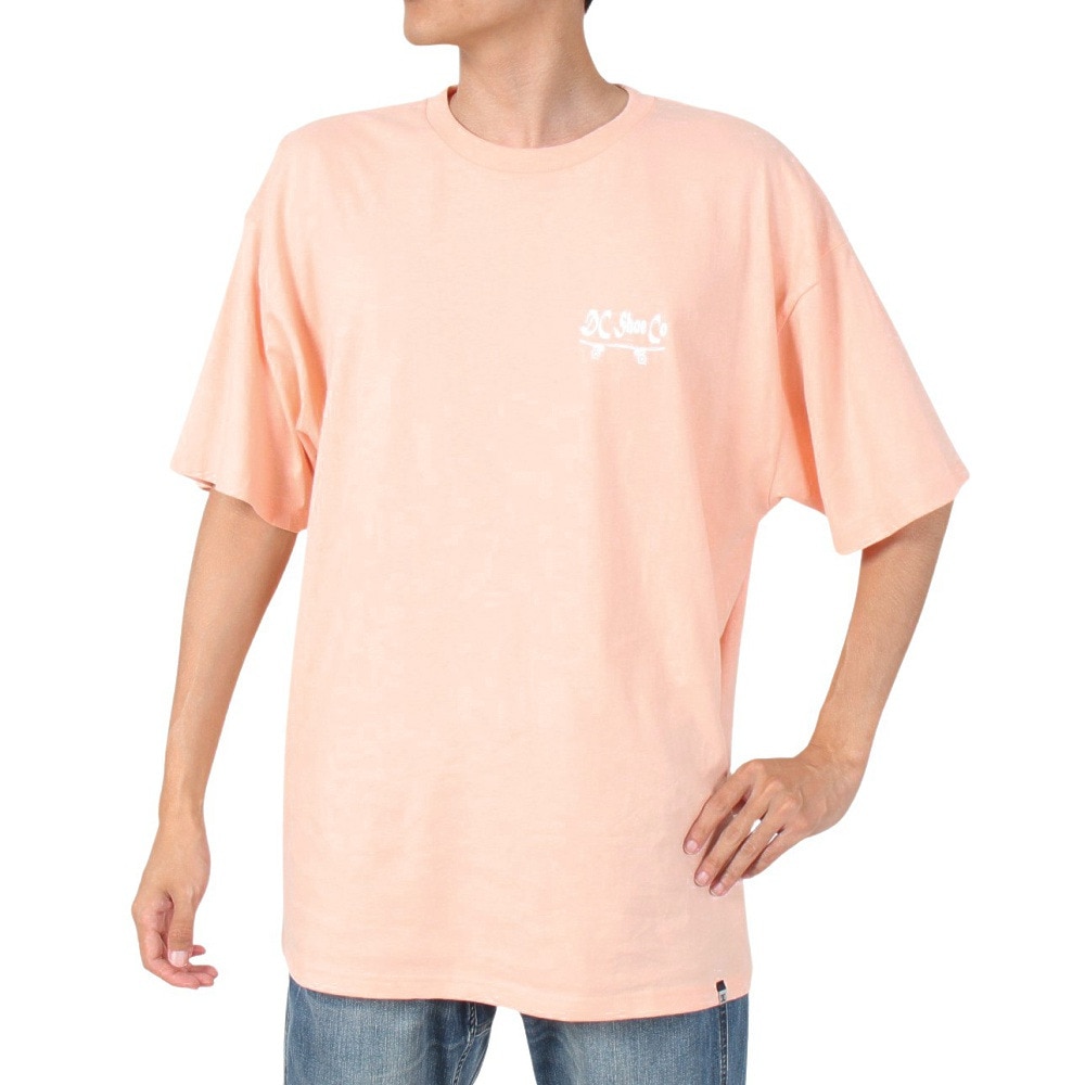 ディーシー・シュー（DC SHOE）（メンズ）DC REACH FOR THE STAR 半袖Tシャツ 22SPDST221061YPNK