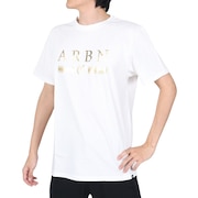 エアボーン（ARBN）（メンズ）ロゴ 半袖Tシャツ 22S-ARBN-010SS-WHT