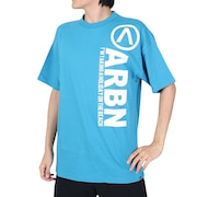 エアボーン（ARBN）（メンズ）ロゴ 半袖Tシャツ 22S-ARBN-011SS-BLU