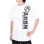 エアボーン（ARBN）（メンズ）ロゴ 半袖Tシャツ 22S-ARBN-011SS-WHT