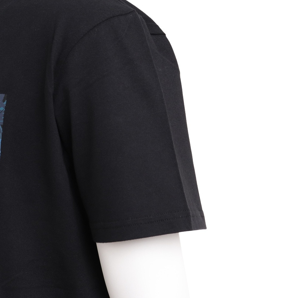 エアボーン（ARBN）（メンズ）ボタニカル半袖Tシャツ 013SS-BLK