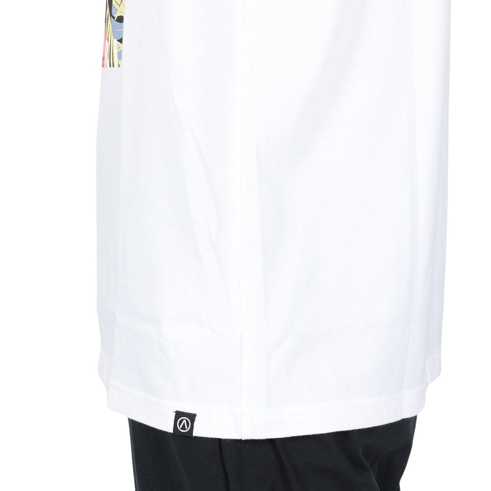 エアボーン（ARBN）（メンズ）ボタニカル半袖Tシャツ 013SS-WHT