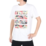 エアボーン(ARBN)(メンズ)ボタニカル半袖Tシャツ 013SS-WHT