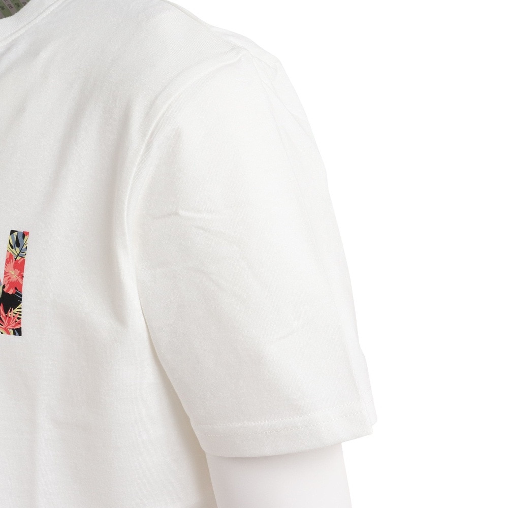 エアボーン（ARBN）（メンズ）ボタニカル半袖Tシャツ 017SS-WHT
