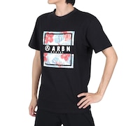 エアボーン(ARBN)(メンズ)ボタニカル半袖Tシャツ 020SS