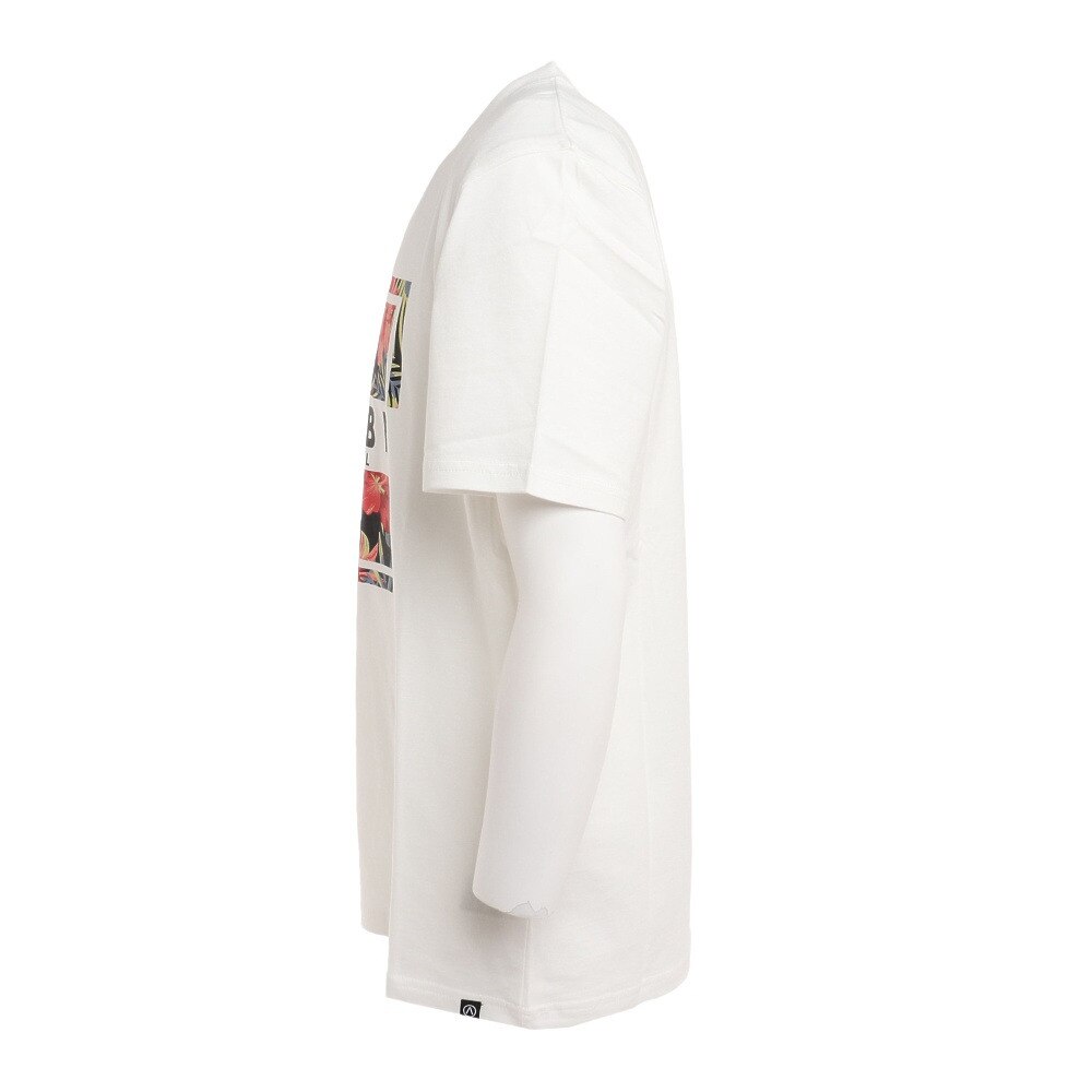エアボーン（ARBN）（メンズ）ボタニカル半袖Tシャツ 020SS-WHT