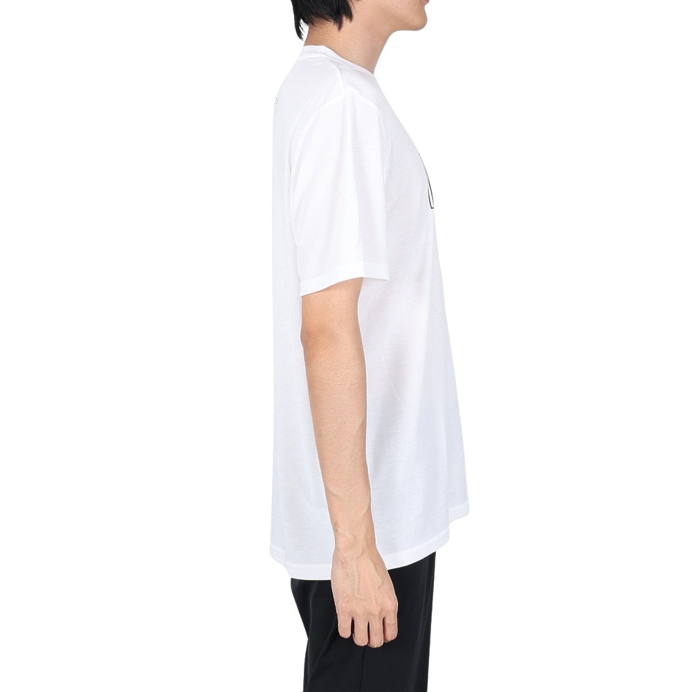 エアボーン（ARBN）（メンズ）ハイブリッド半袖Tシャツ 024SS-WHT