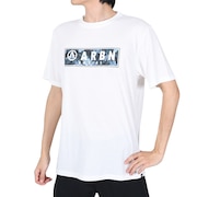 エアボーン（ARBN）（メンズ）ハイブリッド半袖Tシャツ 024SS-WHT