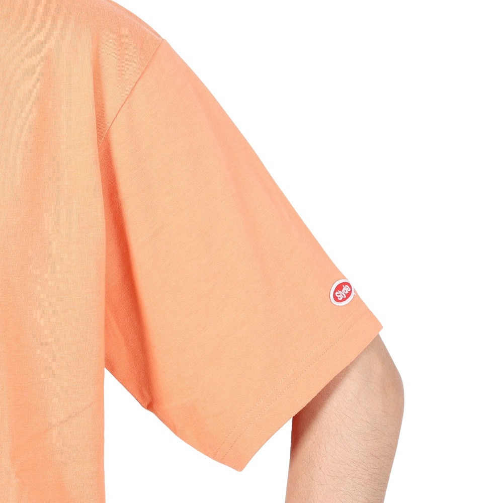 スライド（SLYDE）（メンズ）3Dロゴ半袖Tシャツ SLYM009-ORG