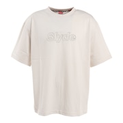 スライド（SLYDE）（メンズ）3D EMBROY LOGO 半袖Tシャツ 22SSSLYM011-OWHT