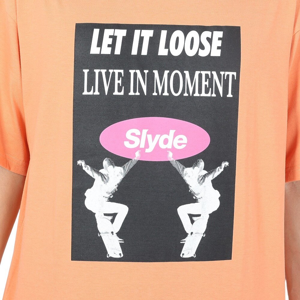 スライド（SLYDE）（メンズ）FLYER 半袖Tシャツ 22SSSLYM024-ORG
