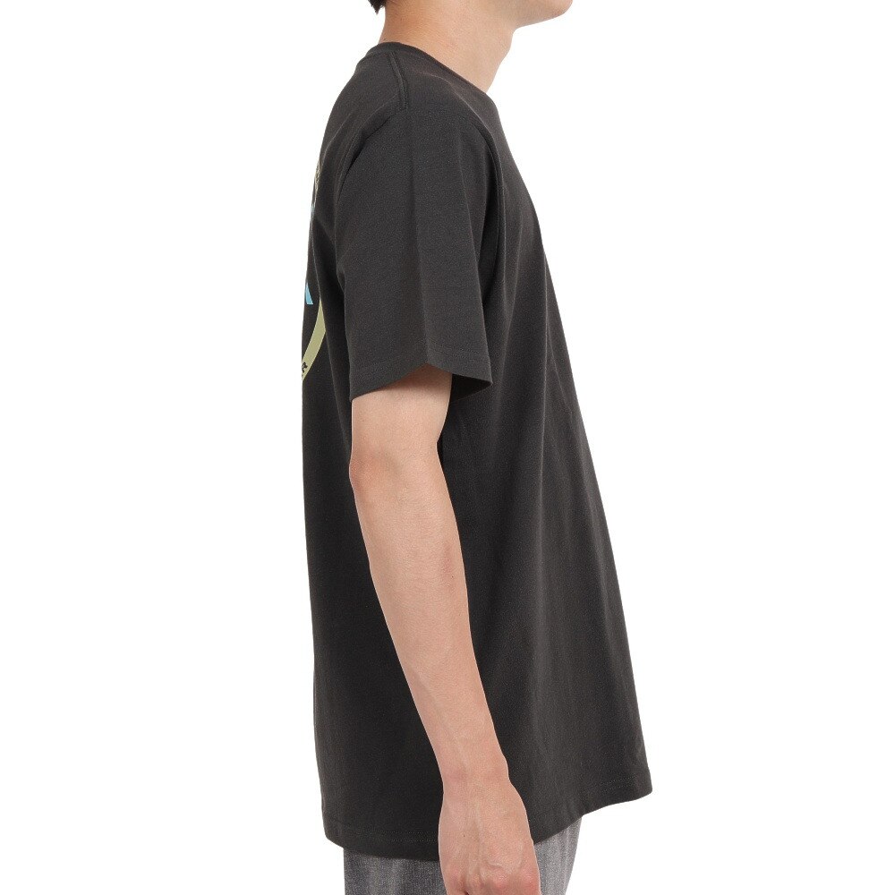 RVCA（メンズ）半袖 Tシャツ バックプリント BALANCE SEAL ST ブラック トップス BC041240 RVB