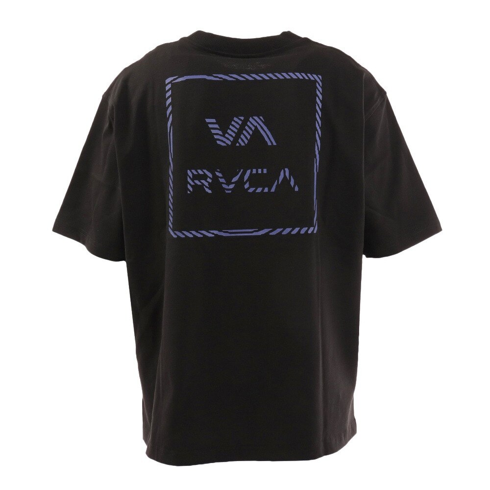 ルーカ（RVCA）（メンズ）バックプリント 半袖 Tシャツ VA ALL THE WAY ST ブラック BC041241 RVB