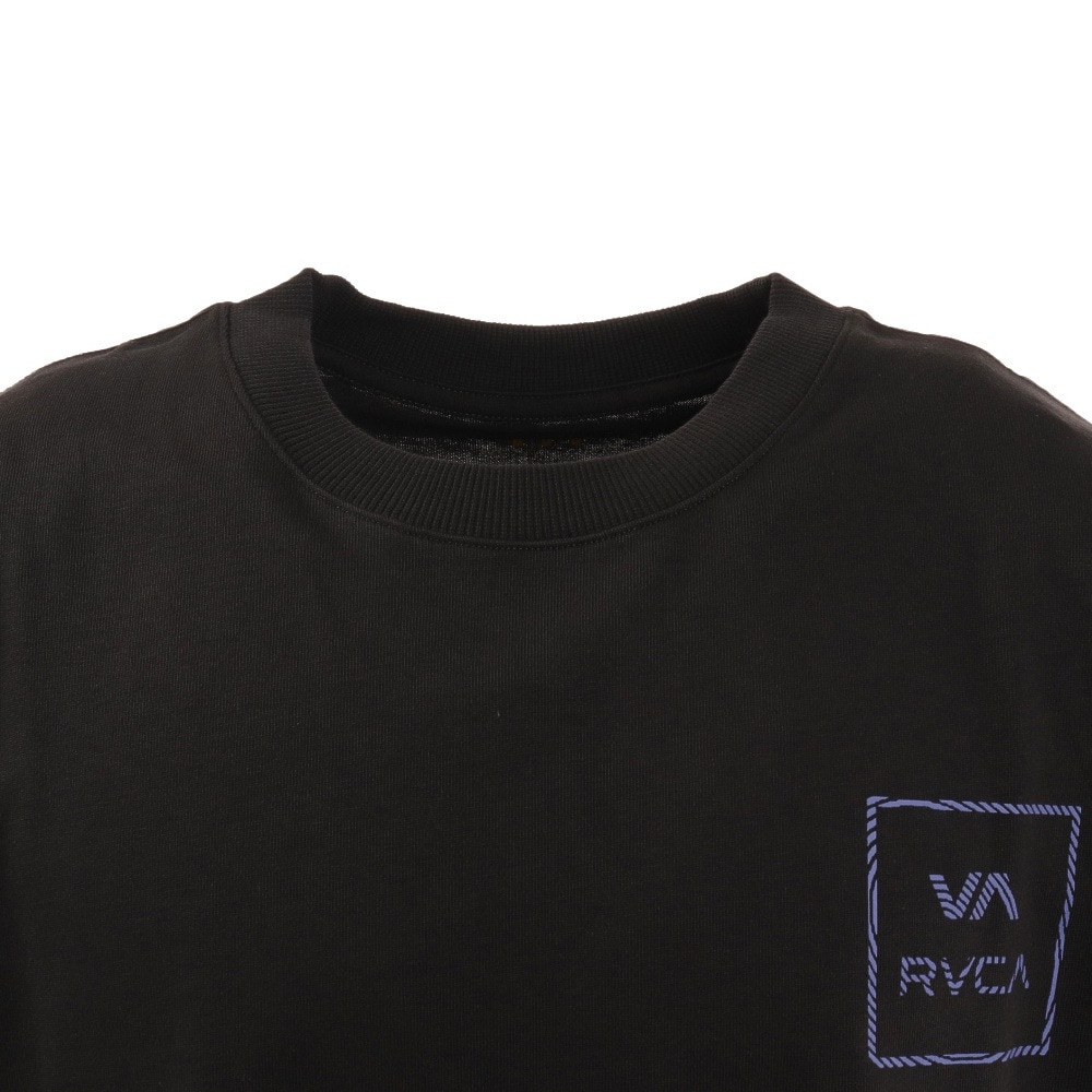 ルーカ（RVCA）（メンズ）バックプリント 半袖 Tシャツ VA ALL THE WAY ST ブラック BC041241 RVB