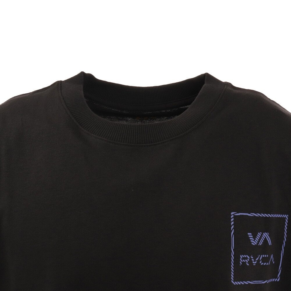 RVCA（メンズ）バックプリント 半袖 Tシャツ VA ALL THE WAY ST ブラック BC041241 RVB