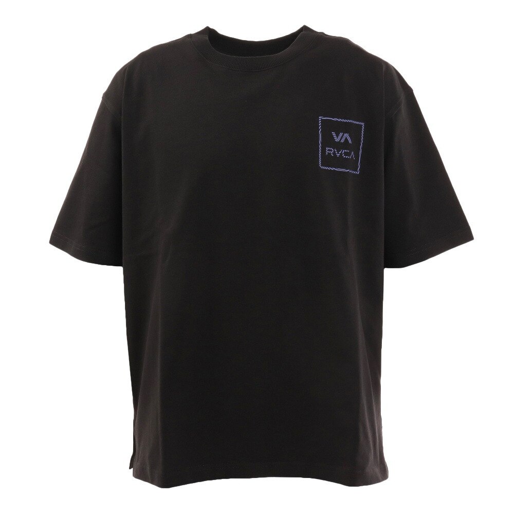 ルーカ（RVCA）（メンズ）バックプリント 半袖 Tシャツ VA ALL THE WAY ST ブラック BC041241 RVB