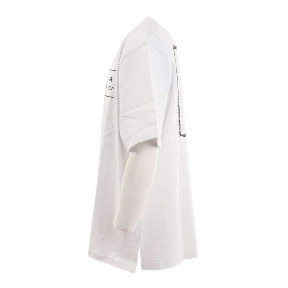 RVCA（メンズ）バックプリント 半袖 Tシャツ VA ALL THE WAY ST ホワイト BC041241 WHT
