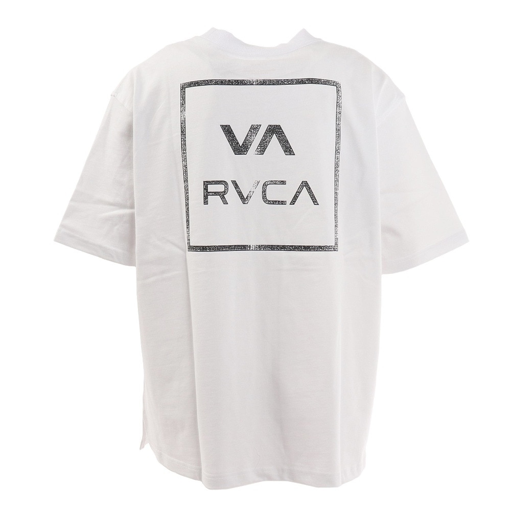 RVCA（メンズ）バックプリント 半袖 Tシャツ VA ALL THE WAY ST ホワイト BC041241 WHT