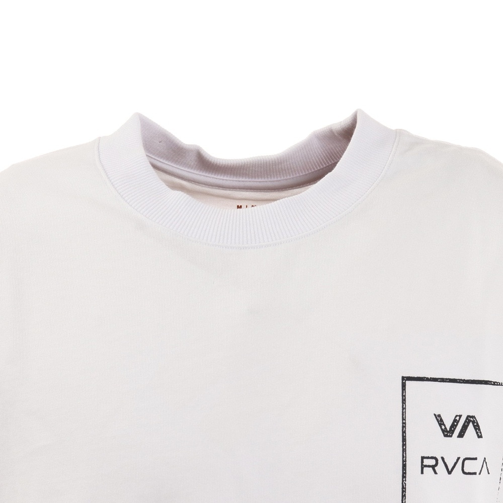 ルーカ（RVCA）（メンズ）バックプリント 半袖 Tシャツ VA ALL THE WAY ST ホワイト BC041241 WHT