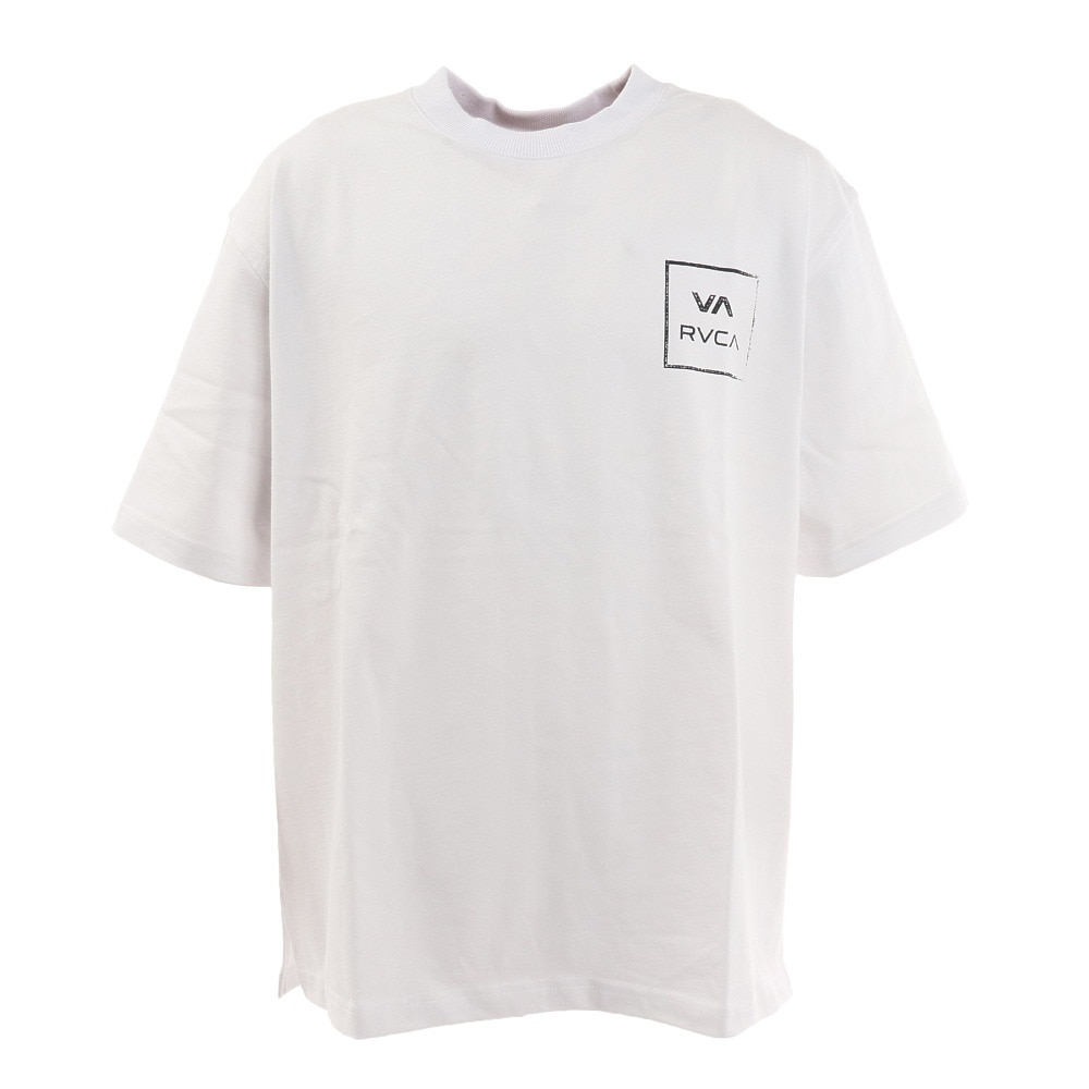 RVCA（メンズ）バックプリント 半袖 Tシャツ VA ALL THE WAY ST ホワイト BC041241 WHT