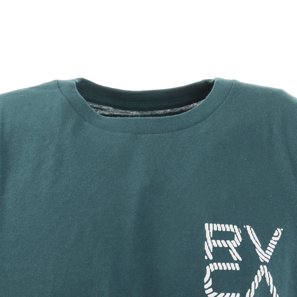 ルーカ（RVCA）（メンズ）半袖 Tシャツ メンズ バックロゴ FORMING RADAR SQ ST BC041243 EMG