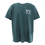 ルーカ（RVCA）（メンズ）半袖 Tシャツ メンズ バックロゴ FORMING RADAR SQ ST  BC041243 EMG