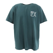 ルーカ（RVCA）（メンズ）半袖 Tシャツ メンズ バックロゴ FORMING RADAR SQ ST BC041243 EMG