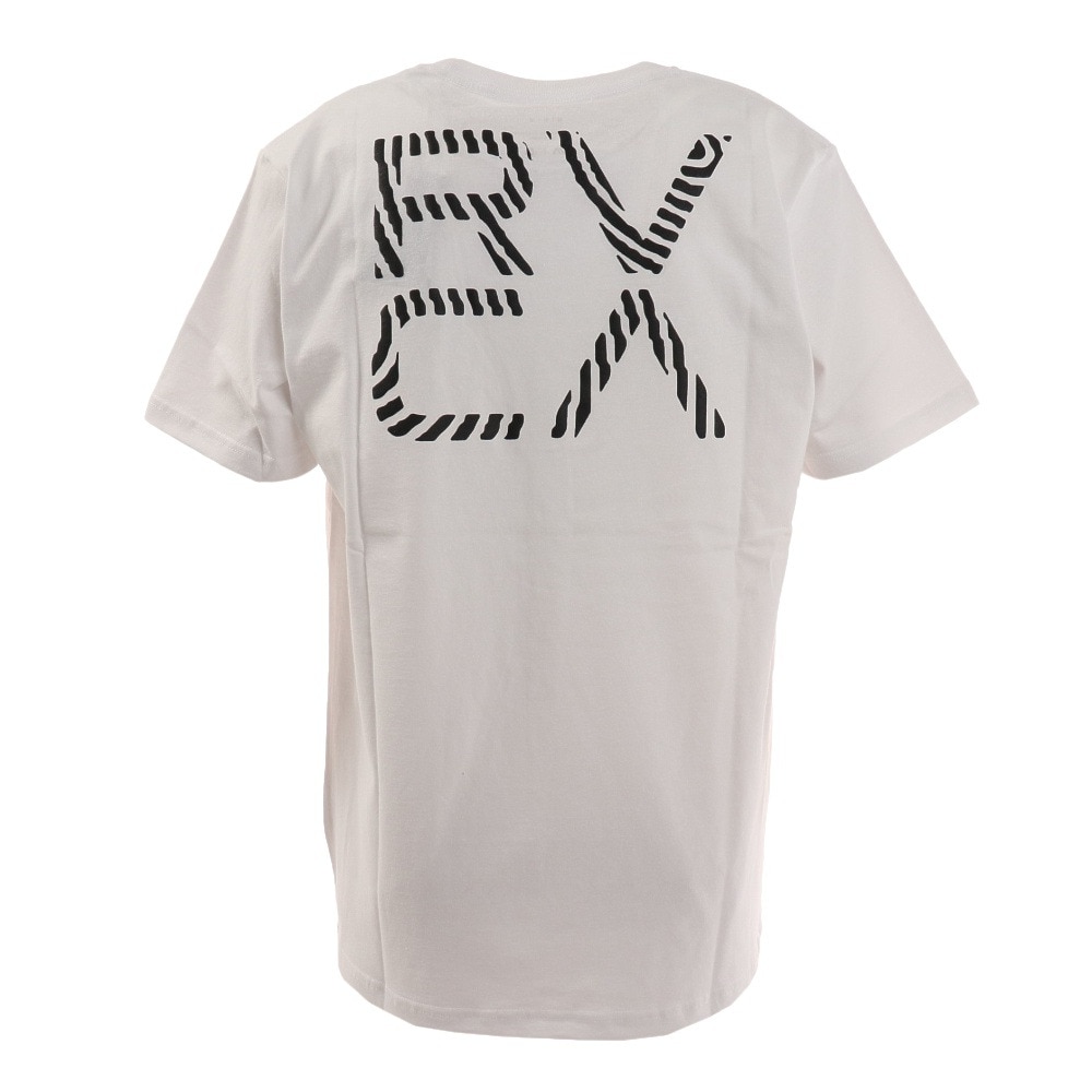 ルーカ（RVCA）（メンズ）半袖 Tシャツ メンズ バックロゴ FORMING RADAR SQ ST BC041243 WHT