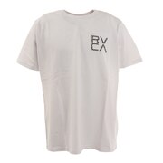 ルーカ（RVCA）（メンズ）半袖 Tシャツ メンズ バックロゴ FORMING RADAR SQ ST BC041243 WHT