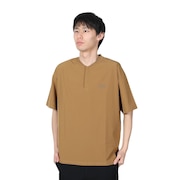 ライズ（RYZ）（メンズ）MFX PLACKET ヘンリーネック半袖Tシャツ RZ10EG22SS4112 BEG