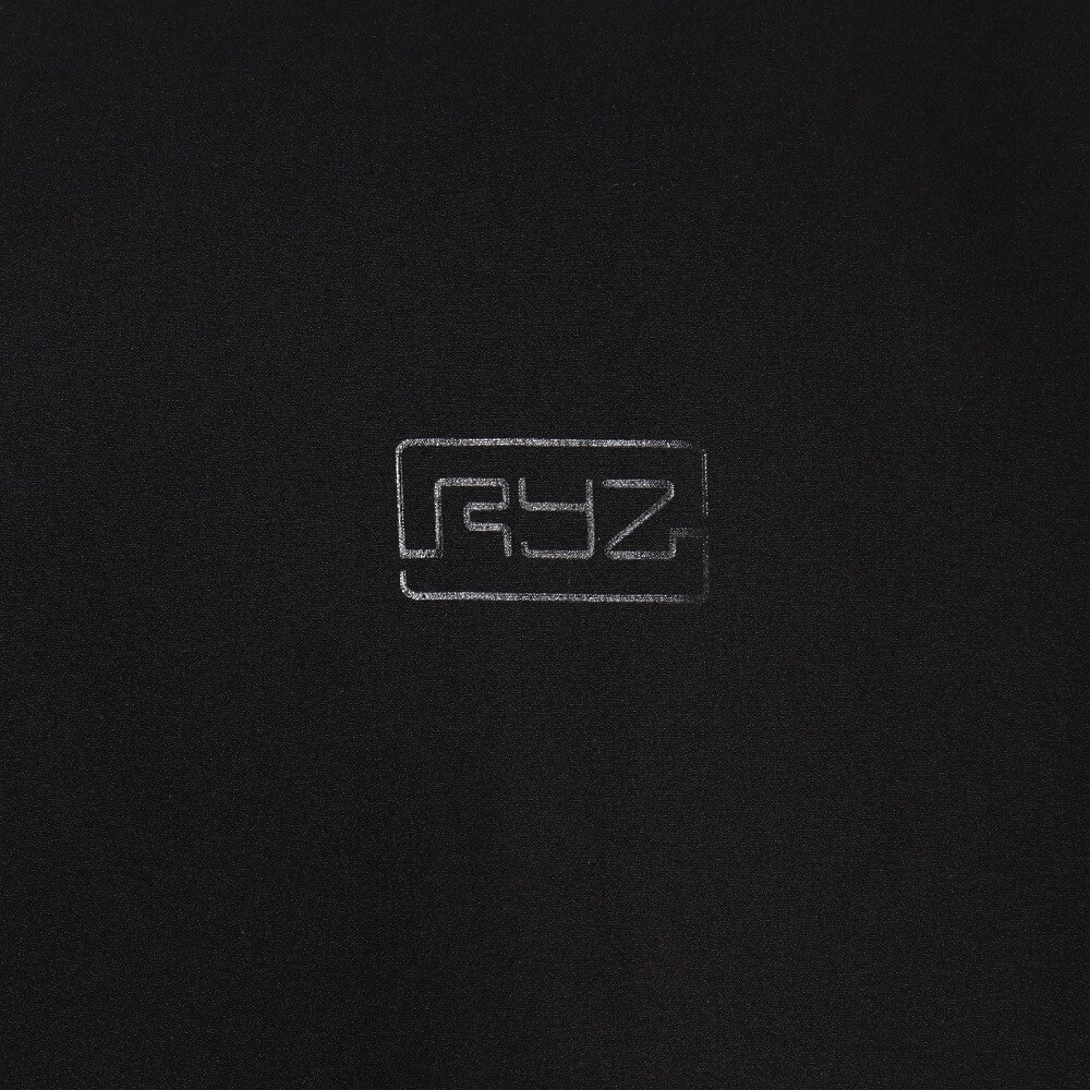 ライズ（RYZ）（メンズ）MFX PLACKET ヘンリーネック半袖Tシャツ RZ10EG22SS4112 BLK