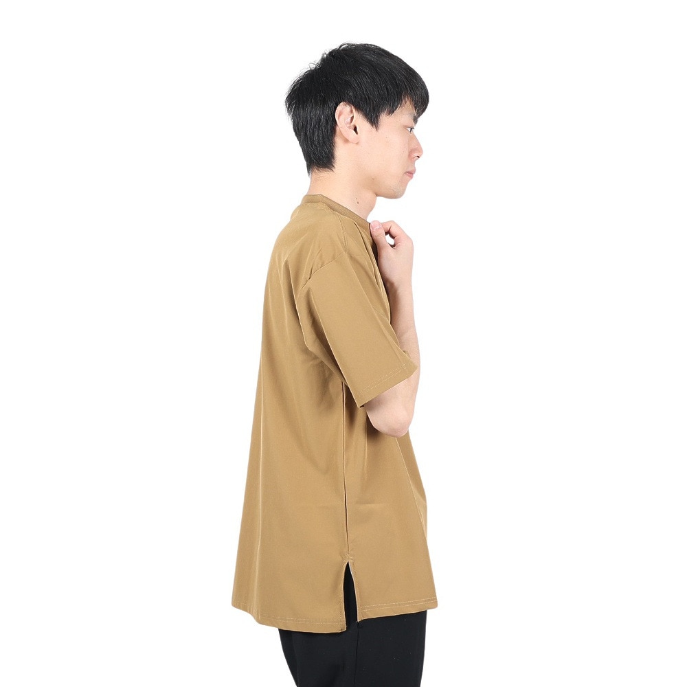 ライズ（RYZ）（メンズ）MFX メッシュポケット 半袖Tシャツ RZ10EG22SS4113 BEG