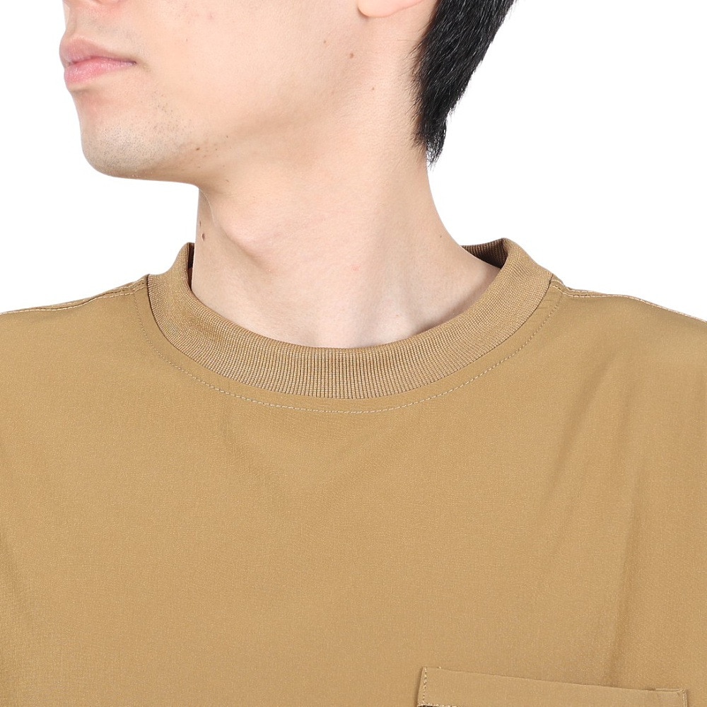 ライズ（RYZ）（メンズ）MFX メッシュポケット 半袖Tシャツ RZ10EG22SS4113 BEG