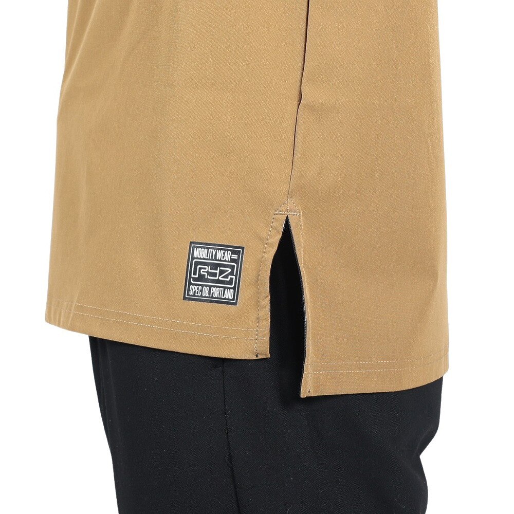 ライズ（RYZ）（メンズ）MFX メッシュポケット 半袖Tシャツ RZ10EG22SS4113 BEG★★★