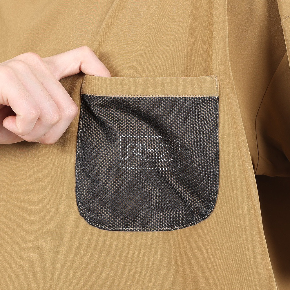 ライズ（RYZ）（メンズ）MFX メッシュポケット 半袖Tシャツ RZ10EG22SS4113 BEG★★★