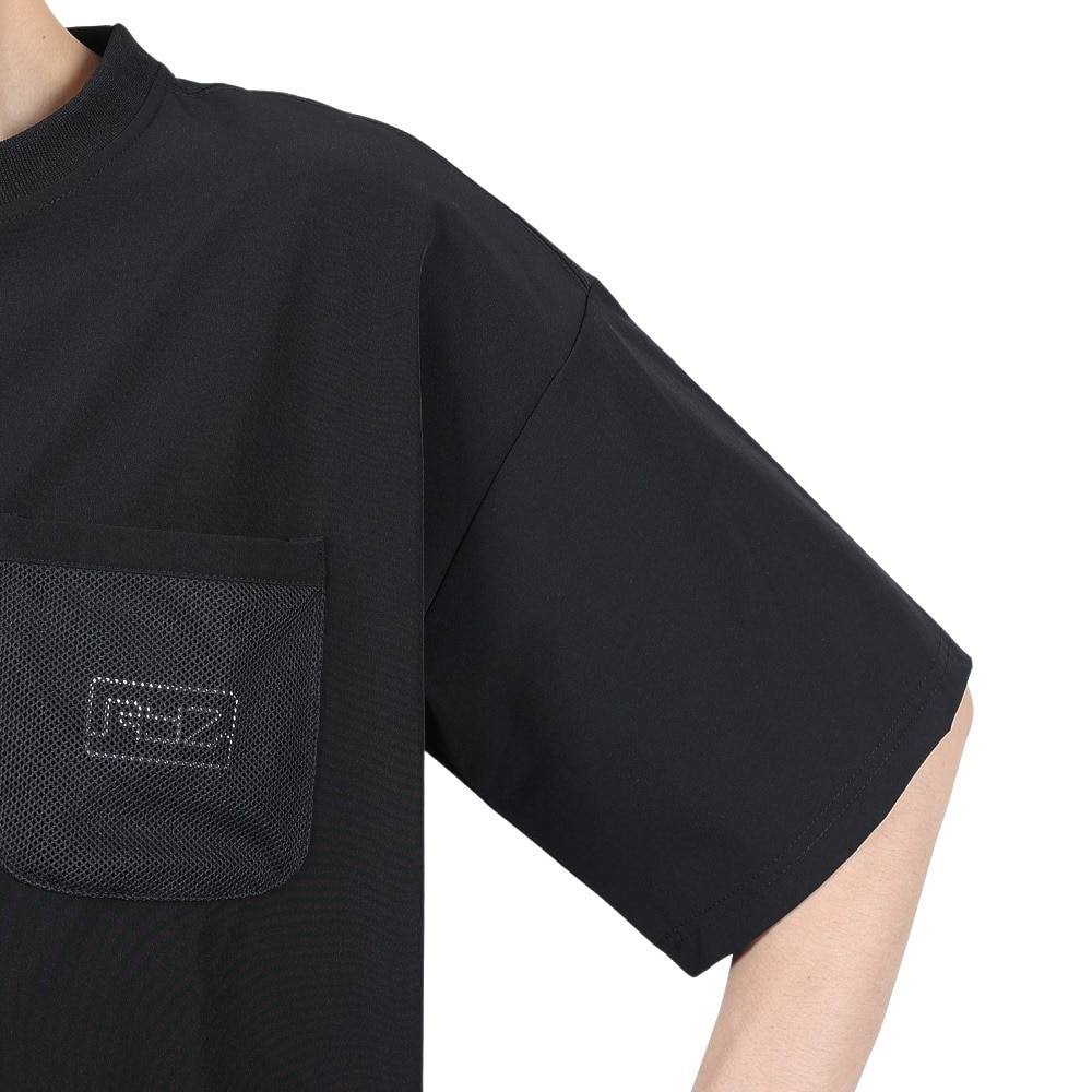 ライズ（RYZ）（メンズ）MFX メッシュポケット 半袖Tシャツ RZ10EG22SS4113 BLK★★★