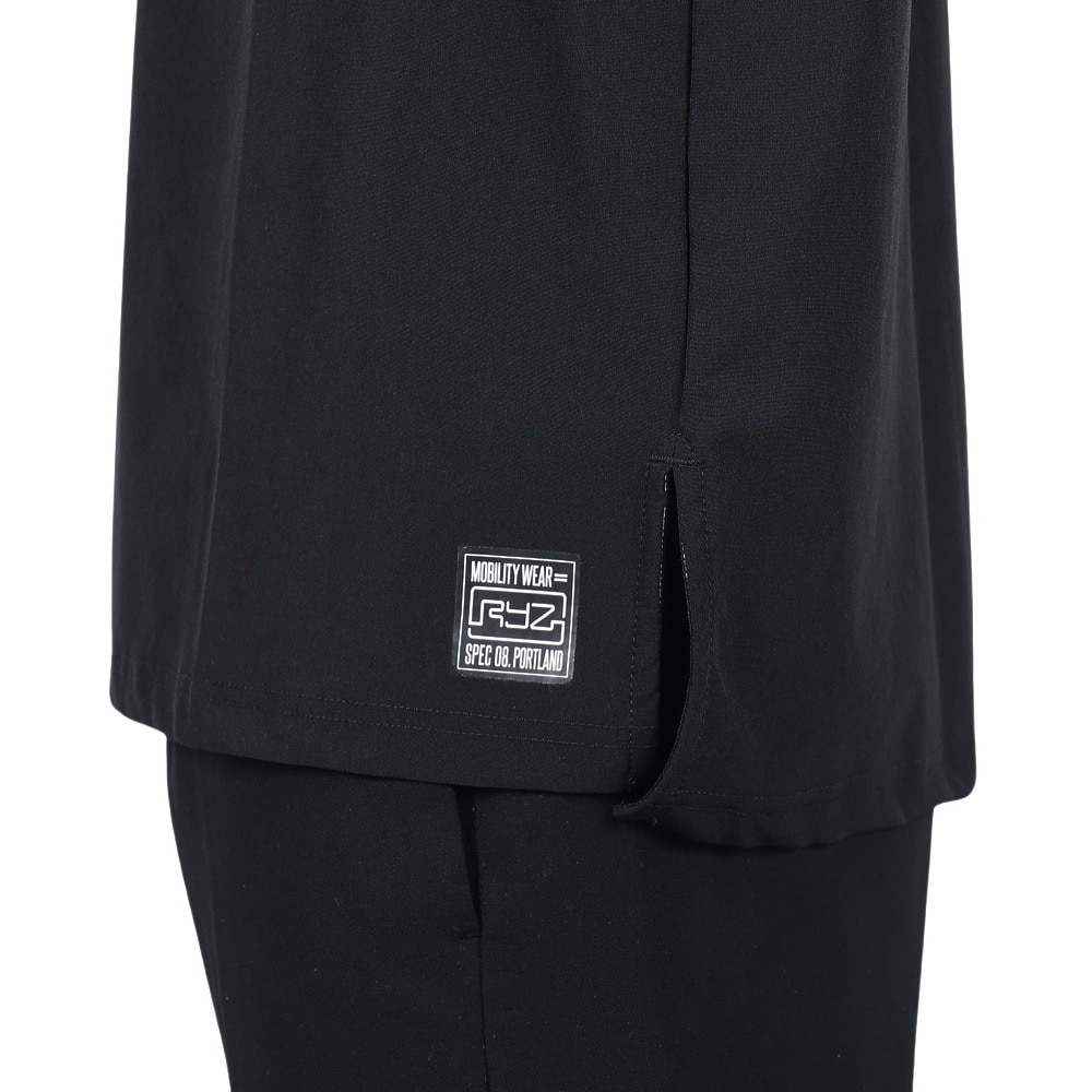 ライズ（RYZ）（メンズ）MFX メッシュポケット 半袖Tシャツ RZ10EG22SS4113 BLK★★★