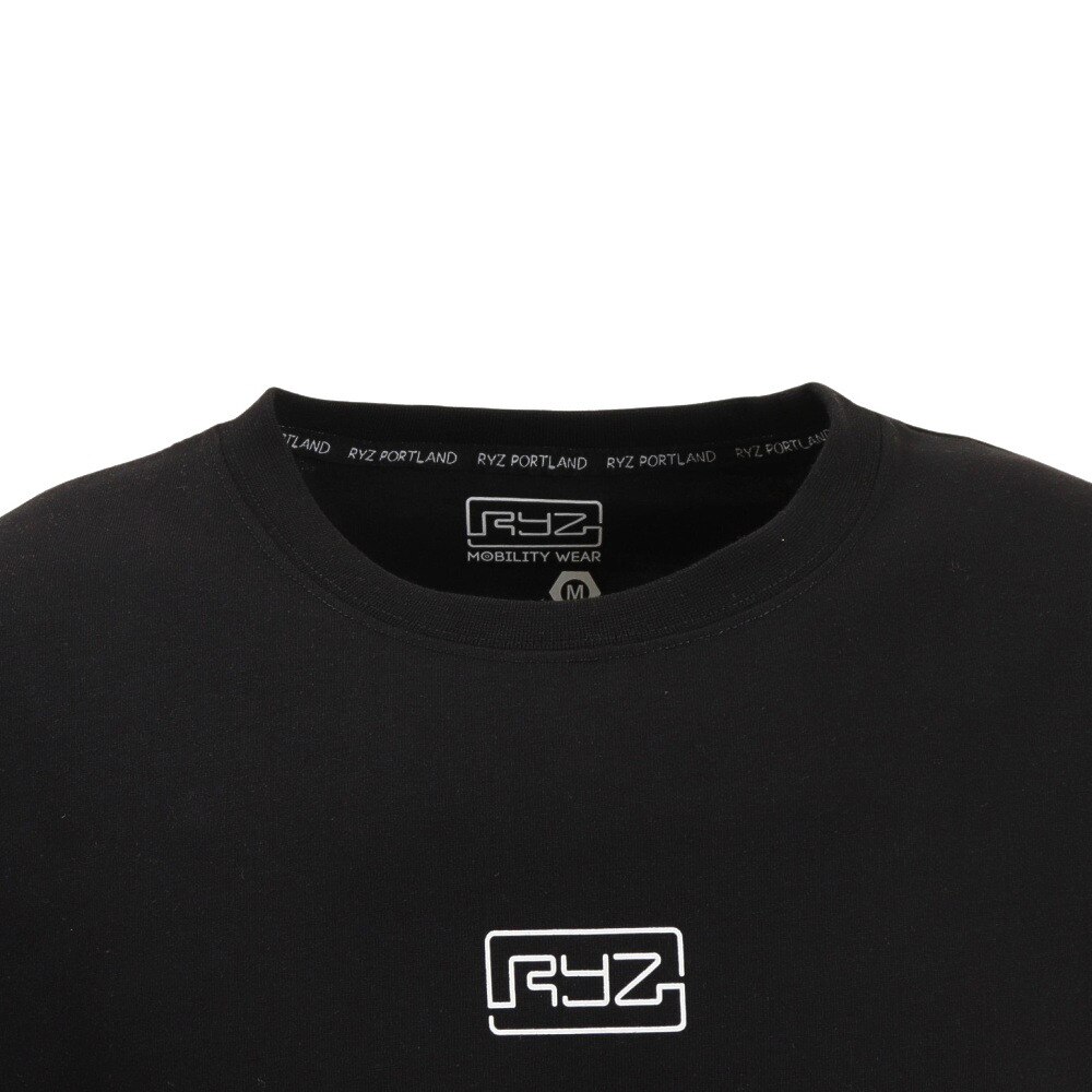 ライズ（RYZ）（メンズ）ビッグTシャツ RZ10EG22SS4114 BLK