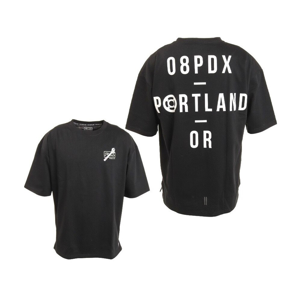 ライズ（RYZ） Tシャツ メンズ 半袖 BLOCK PHOTOS 869R1CD6252 BLK カットソー （メンズ） ehhP0q7Szu,  メンズファッション - convivialmc.com