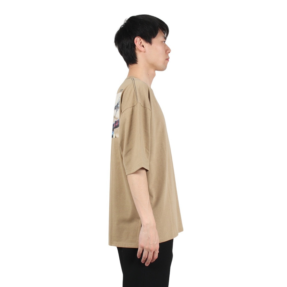 ライズ（RYZ）（メンズ）BACK PHOTO BGT 半袖Tシャツ RZ10EG22SS4117 BEG