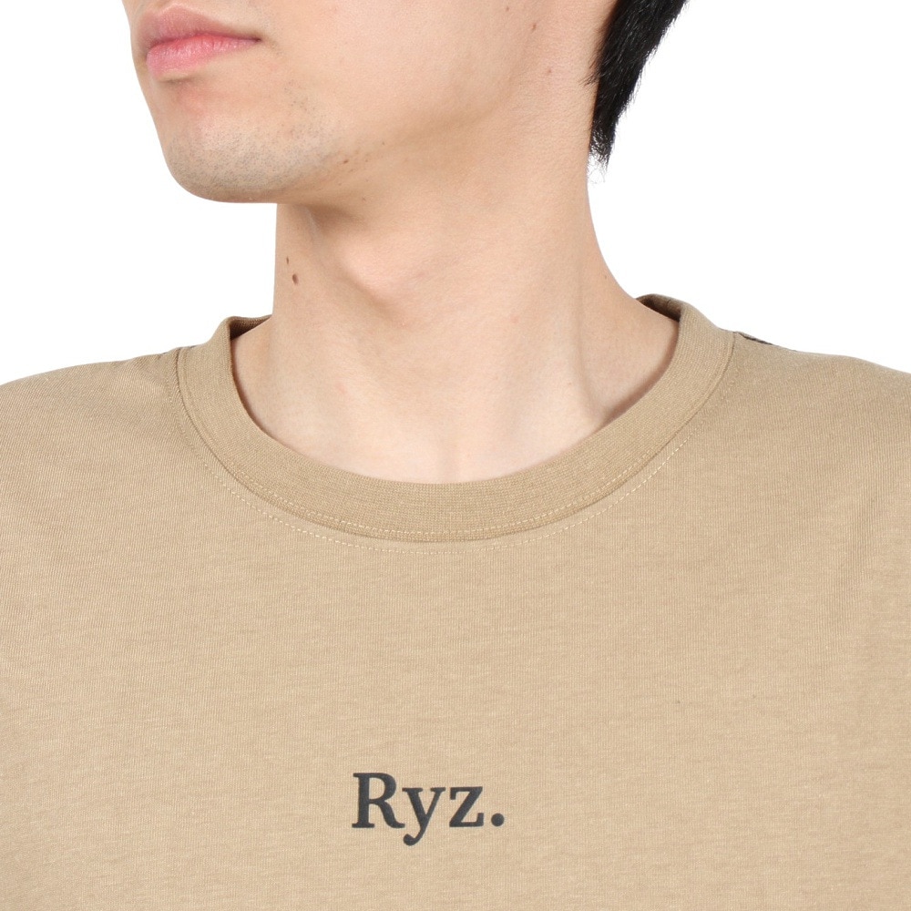 ライズ（RYZ）（メンズ）BACK PHOTO BGT 半袖Tシャツ RZ10EG22SS4117 BEG