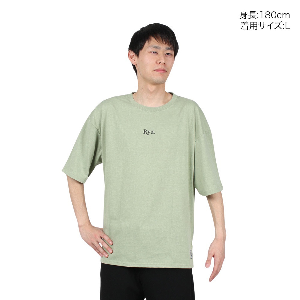 ライズ（RYZ）（メンズ）BACK PHOTO BGT 半袖Tシャツ RZ10EG22SS4117 GRN